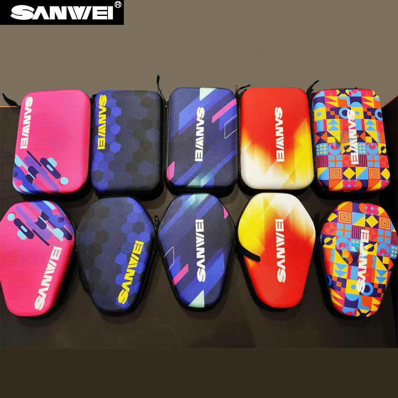 Table Tennis Kit Bag - SANWEI Table Tennis Racket Case Oxford