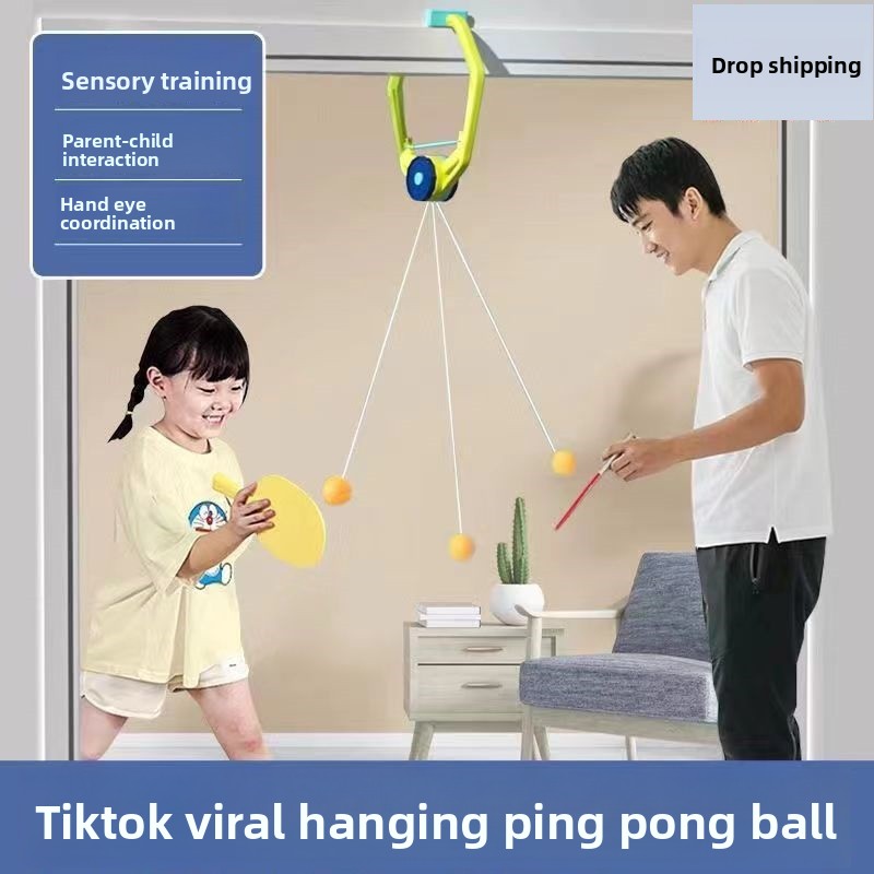 New Hanging Table Tennis Train - مراجعة Table Tennis Trainer وسعره