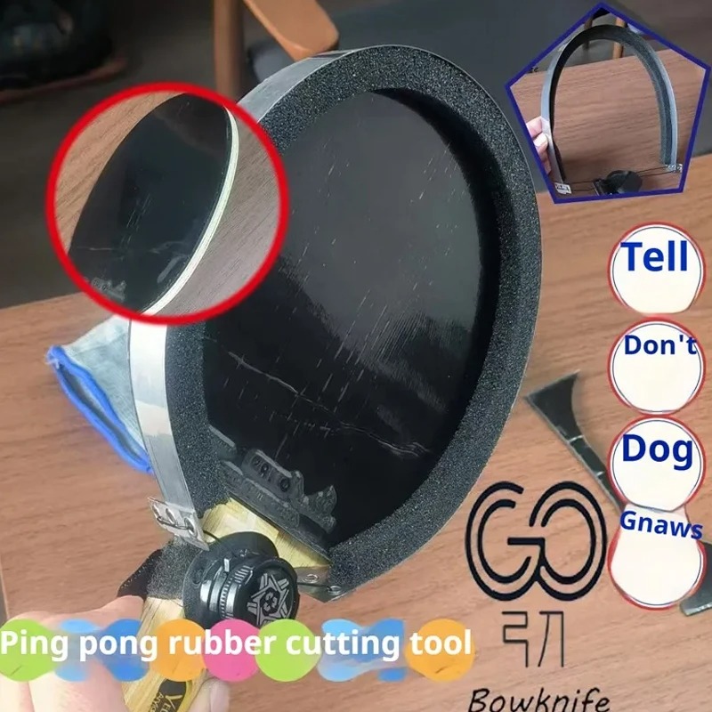 Table Tennis Rubber Manual Cut - مراجعة Table Tennis Kit Bag وسعره