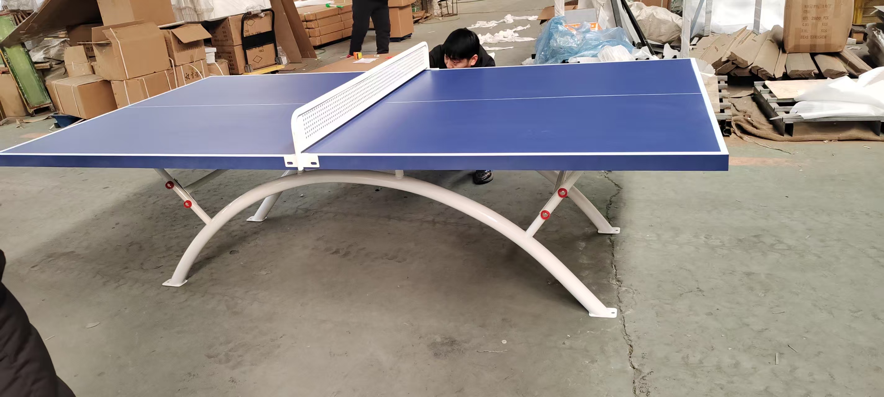 Sports Ping-Pong Table Set Com - مراجعة Table Tennis Net Set وسعره