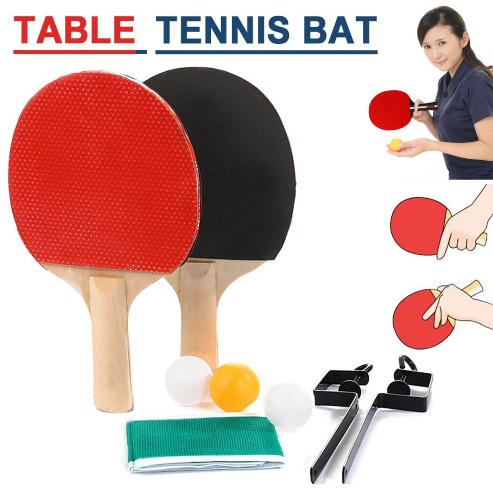 Ping Pong Paddle Set with Tabl - مراجعة Table Tennis Net Set وسعره