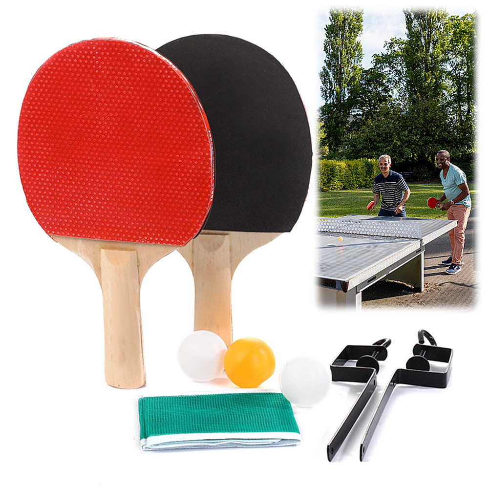 Ping Pong Paddle Set with Tabl - مراجعة Table Tennis Net Set وسعره
