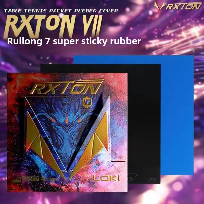 LOKI RXTON 7 Table Tennis Rubb - مراجعة Table Tennis Db Rubbers وسعره