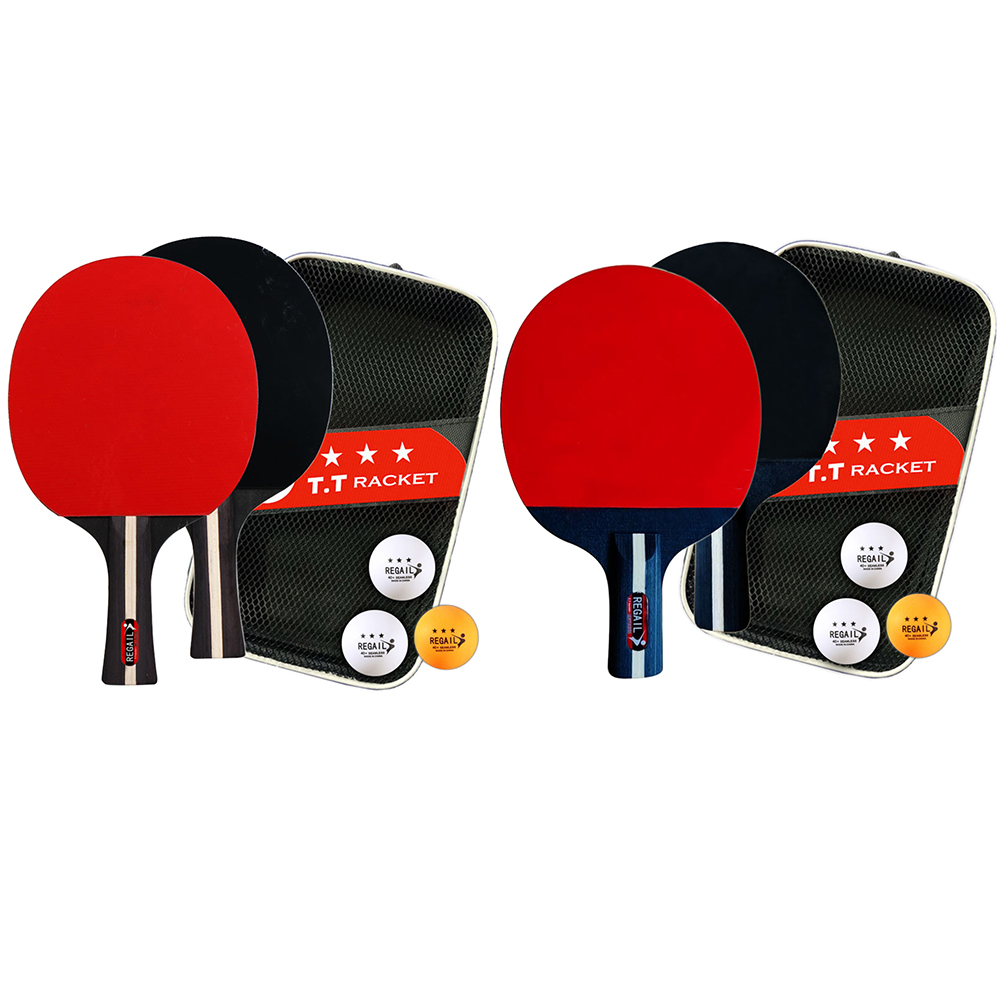 Table Tennis Racket 2 Rackets  - مراجعة Table Tennis Kit Bag وسعره