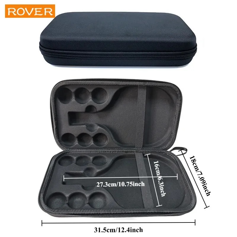 Hard Shell Ping Pong  Paddle C - مراجعة Table Tennis Kit Bag وسعره