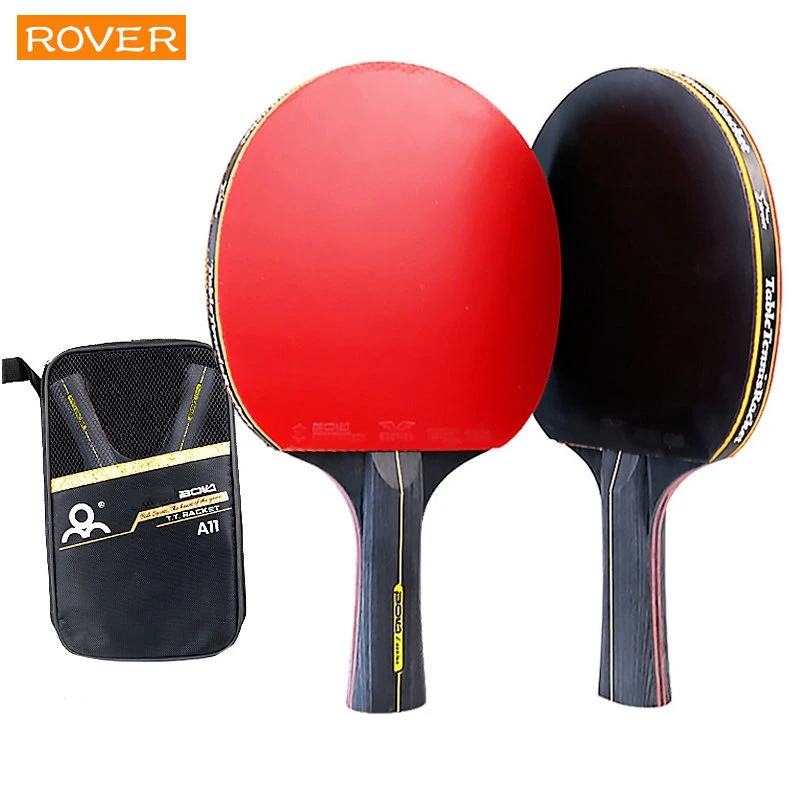 5/6 Star Table Tennis Racket 2 - مراجعة Table Tennis Kit Bag وسعره