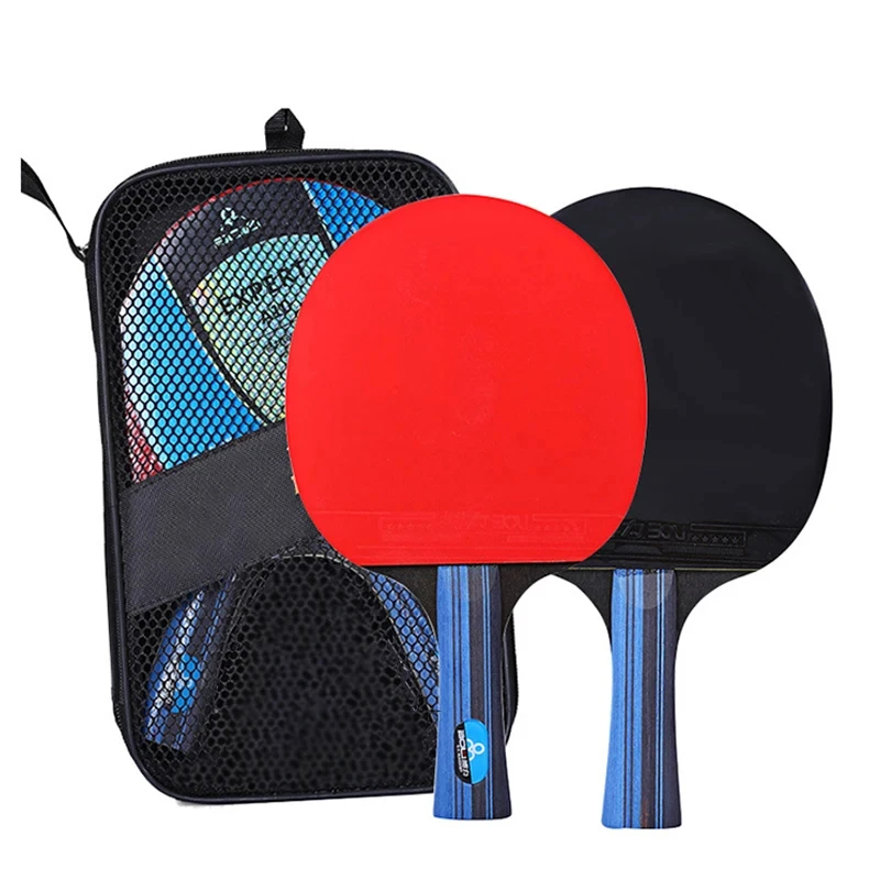 5/6 Star Table Tennis Racket 2 - مراجعة Table Tennis Kit Bag وسعره