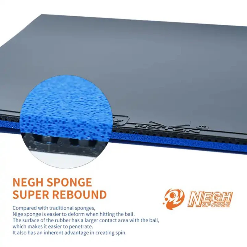 LOKI RXTON 3 Pro Blue Cake Spo - مراجعة Table Tennis Db Rubbers وسعره