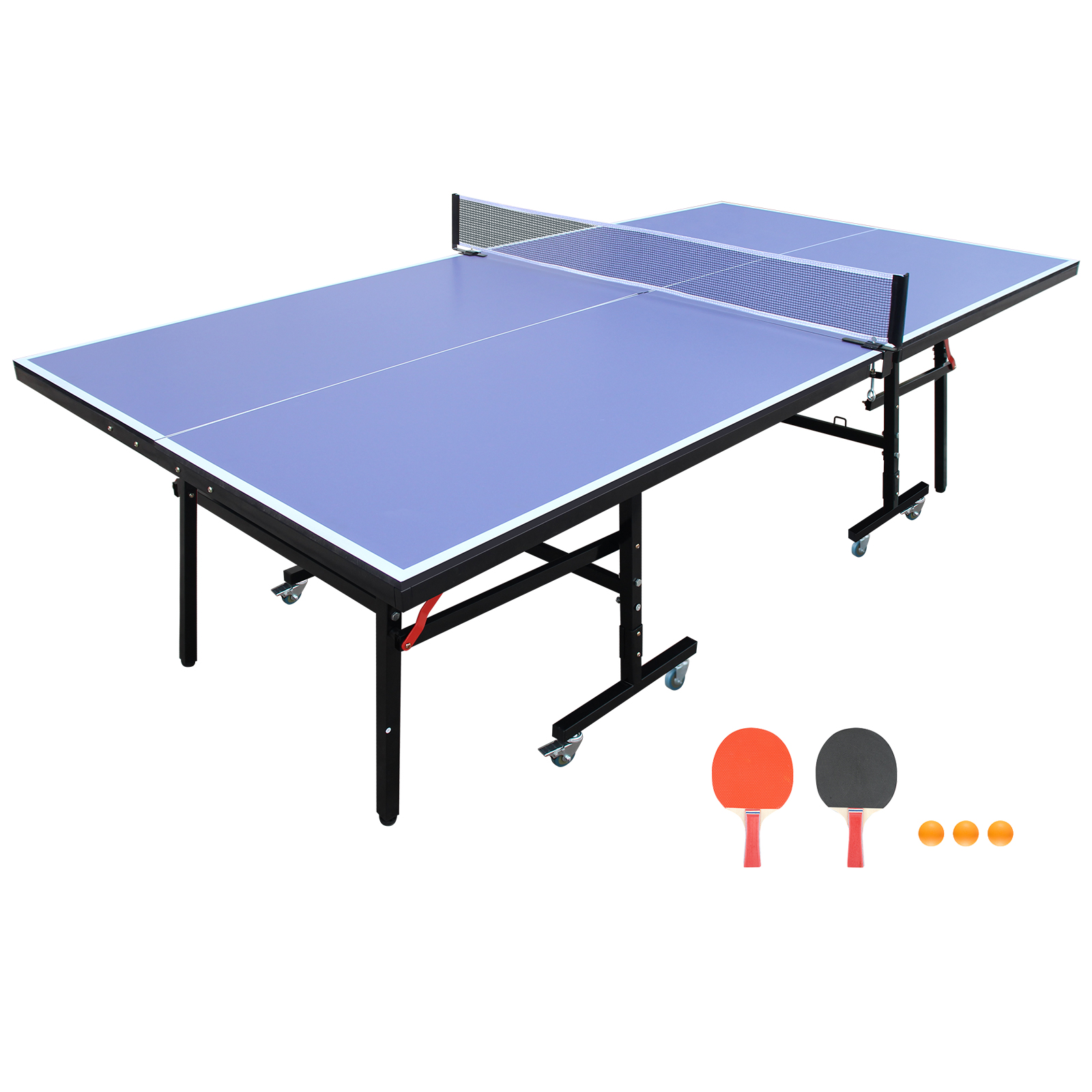 8 ft Blue Foldable Table Tenni - مراجعة Table Tennis Net Set وسعره