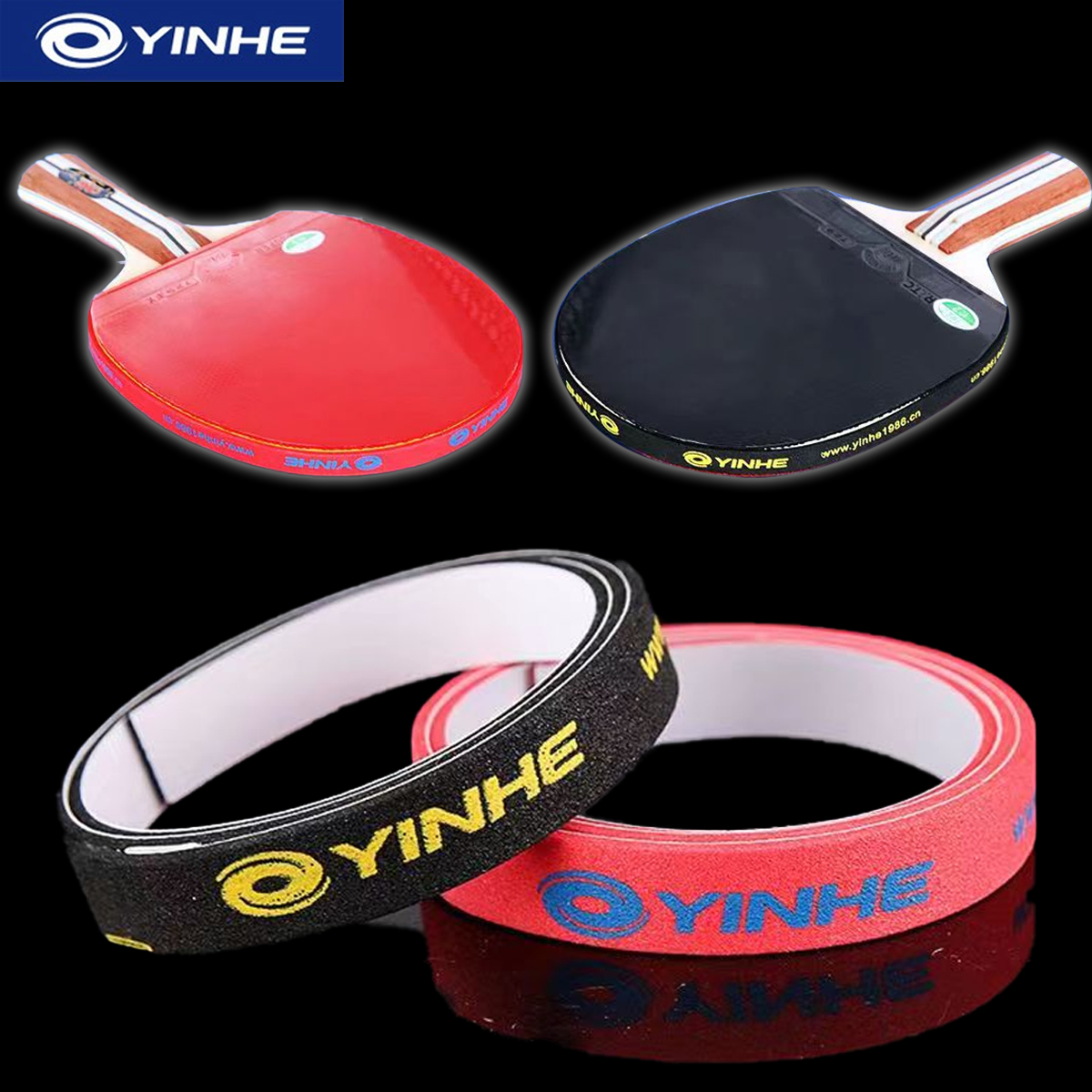 2PCS Table Tennis Racket Edge  - مراجعة Table Tennis Grip Tape وسعره