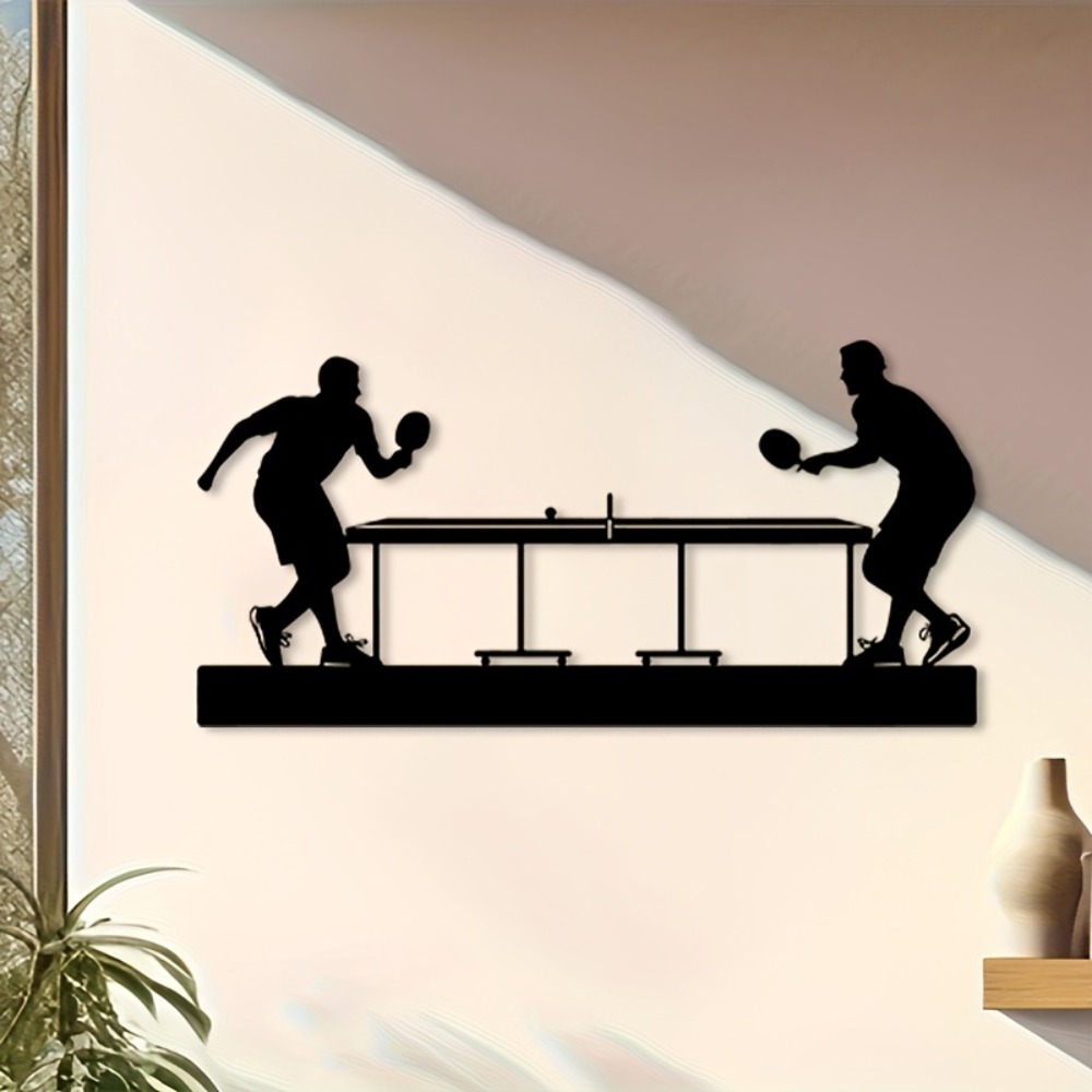Iron Wall Art Table Tennis Pla - مراجعة Table Tennis Player وسعره