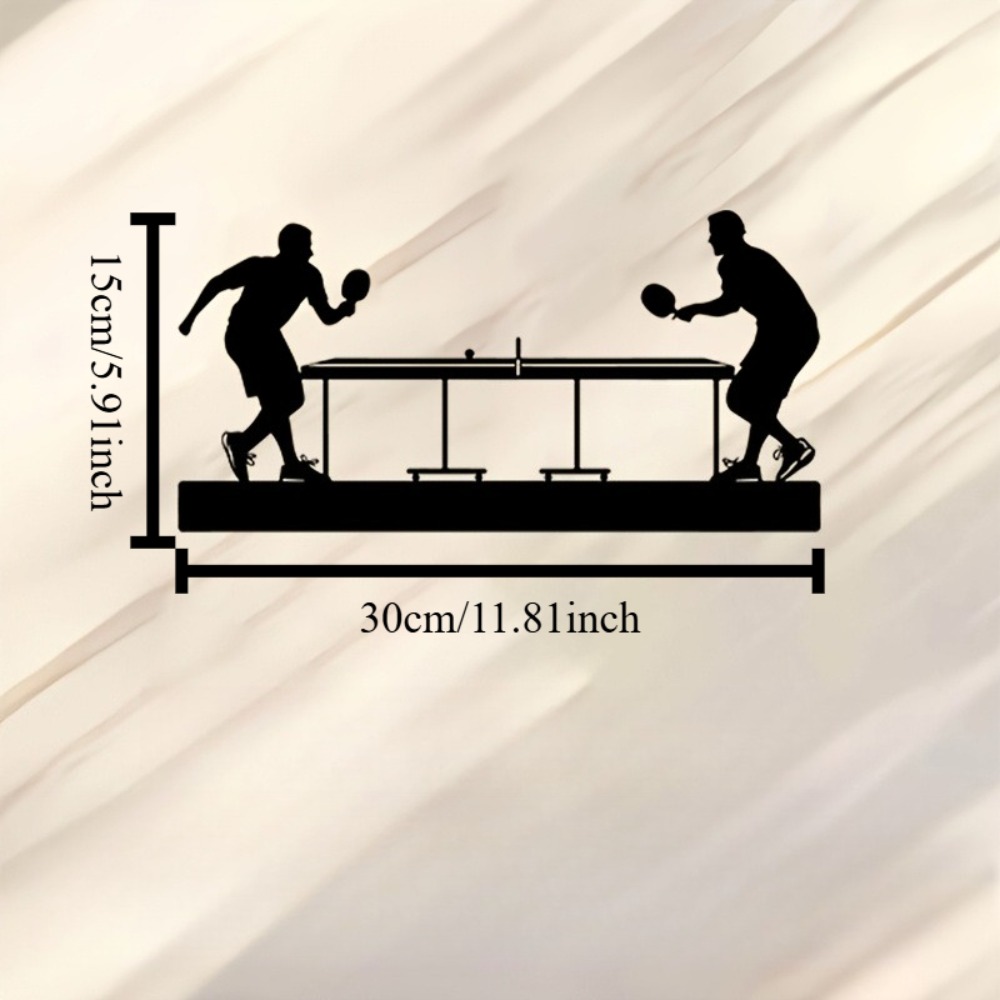 Iron Wall Art Table Tennis Pla - مراجعة Table Tennis Player وسعره
