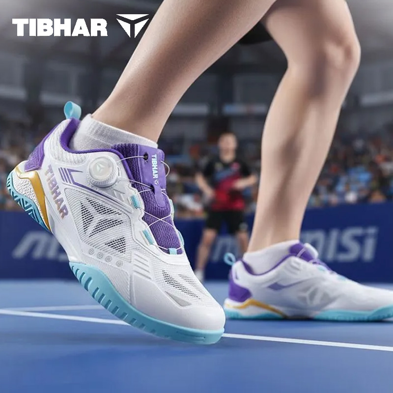 TIBHAR Table Tennis Shoes Men  - مراجعة Table Tennis Zlc وسعره