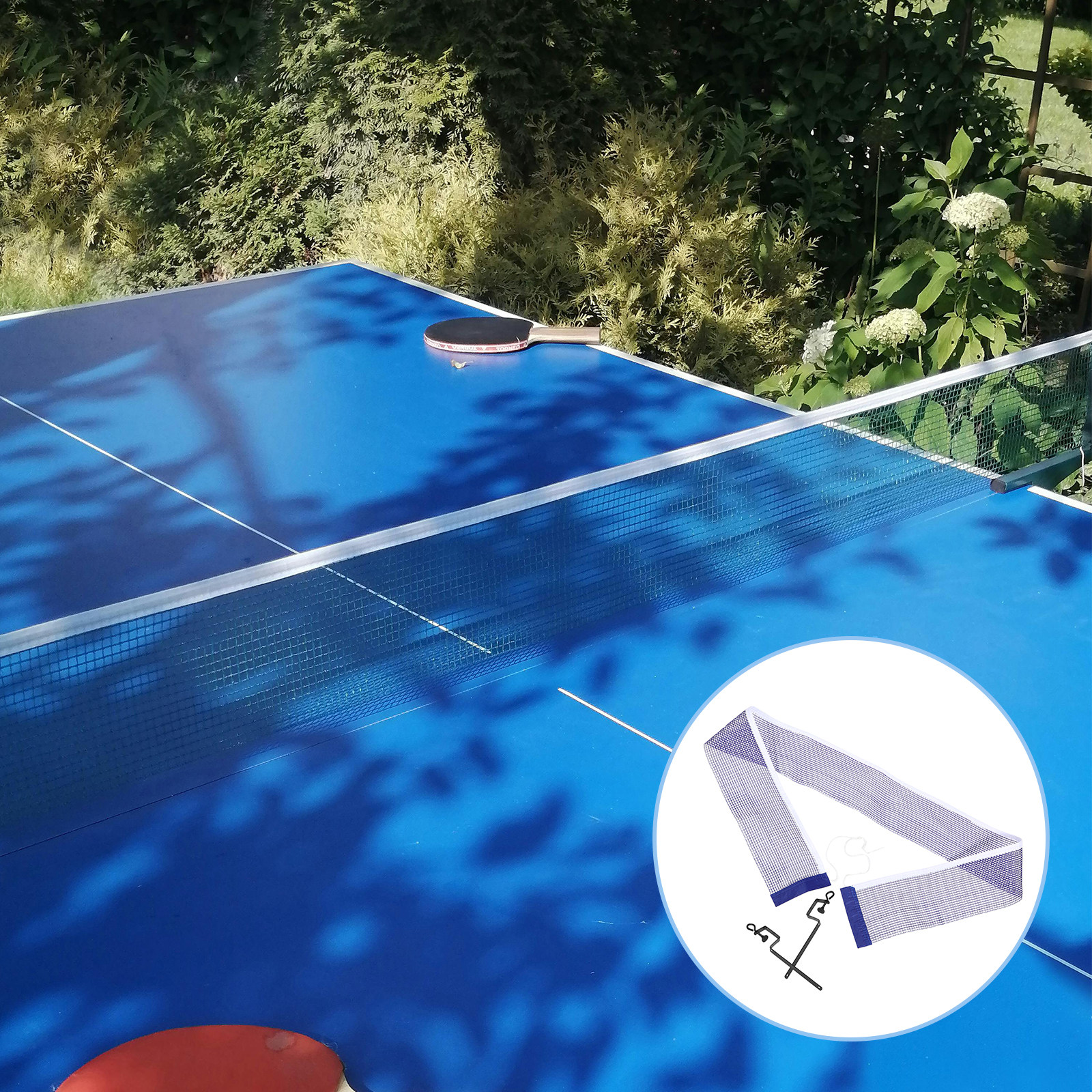 Portable Table Tennis Net and  - مراجعة Table Tennis Net Set وسعره