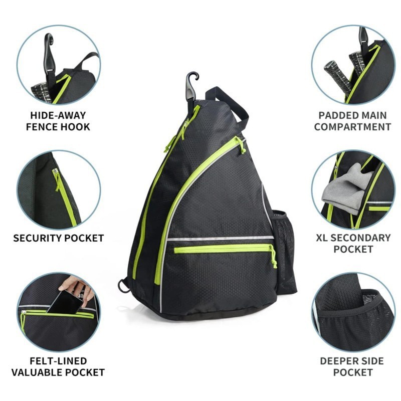 Pick Ball Bag Men's and Women' - مراجعة Table Tennis Kit Bag وسعره
